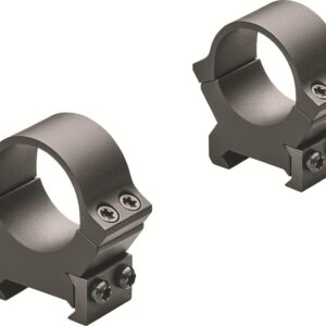 Leupold 2-Piece Precision-Fit PRW2 Weaver-Style Permanent Rings 30mm Low - Matte Black