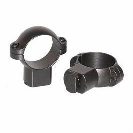 Leupold 2-Piece STD Windage Adjustable Steel Rings 1" Super High Matte