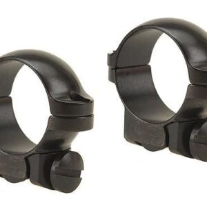 Leupold 2-Piece Solid Steel Ringmounts - Ruger No. 1 & .77/22 1" Low Gloss Black
