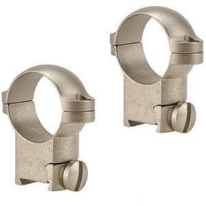 Leupold 2-Piece Solid Steel Ringmounts - Sako 1" High Silver