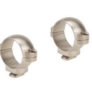 Leupold 2-Piece Dual Dovetail Rings - 1" Low Silver