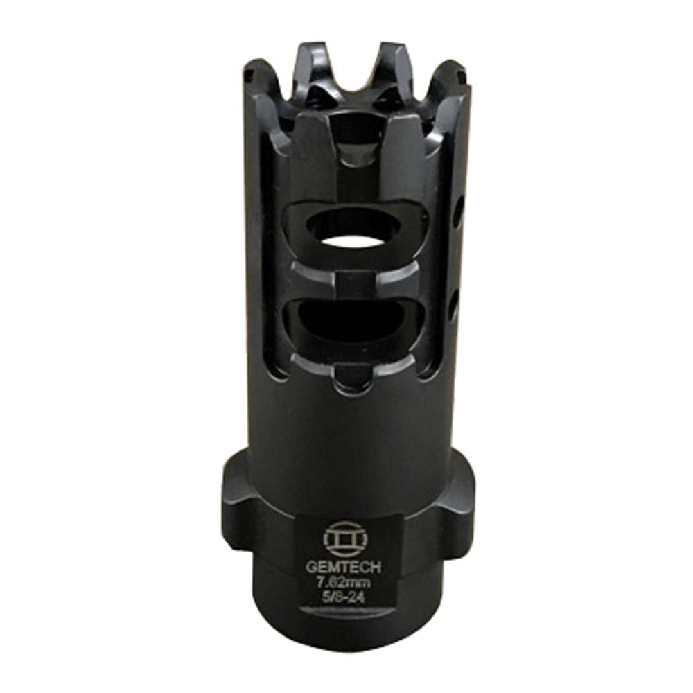 Gemtech 7.62mm Muzzle Brake Threaded 5/8-24