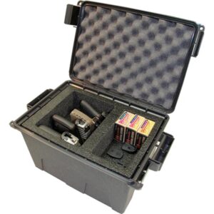 MTM Tactical Pistol Handgun Case Fits 4 Handguns Dark Earth