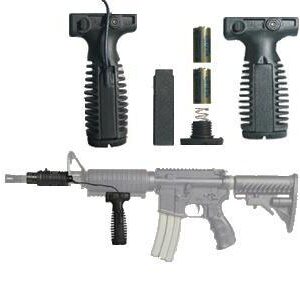 Mako Group Quick Release Tactical Vertical Grips with Battery Storage