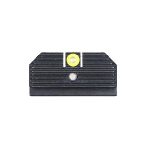 Night Fision Student of the Gun Accur8 Night Sight Set Yellow Front Black Back for Glock 42/43/43x