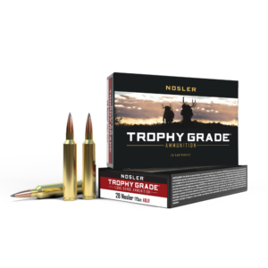 Nosler Accubond Long Range Trophy Grade Rifle Ammunition 28 Nosler 172 gr PT 3125 fps 20/ct