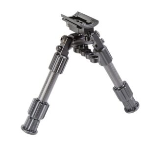 Caldwell Accumax Carbon Fiber Premium Swivel Stud Bipod 6-9"
