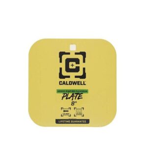 Caldwell AR500 Rimfire/Handgun Target 8" Gong 1/4" Yellow