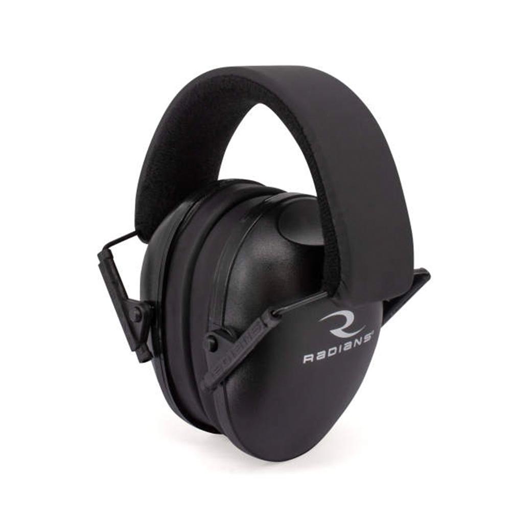 Radians Lowset Youth Passive Ear Muff 21dB Black
