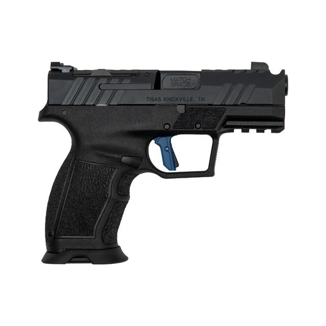 SDS Arms Tisas PX-9 Carry Comp Handgun 9mm Luger 18(1)&20(1)rd Magazines 3.5'' Barrel Black