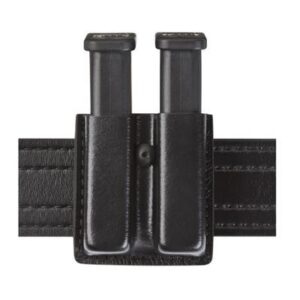 Safariland Slimline Open Top Double Magazine Pouch Size 5 for Glock 17/22 Black