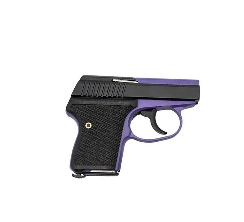 Seecamp LWS-380 Handgun 380 Auto 6rd Magazine 2" Barrel DAO Bright Purple Frame Black Grip