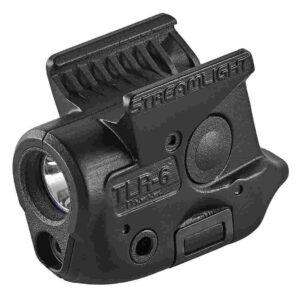 Streamlight TLR-6 Rail-Mounted Tactical Light with Integrated Red Aiming Laser - Sig Sauer P365