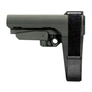 SB Tactical SBA3 5-Position Adjustable Stabilizing Brace Stealth Grey