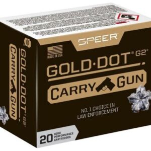 Speer Gold Dot Handgun Ammunition .45 ACP (+P) 200gr HP 20/ct