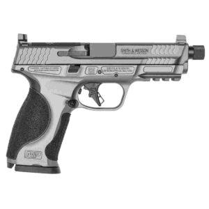 S&W M&P 9 M2.0 Metal OR Optic Ready Handgun 9mm Luger 17rd Magazines(2) 4.6" Threaded Barrel No Thumb Safety Tungsten Gray