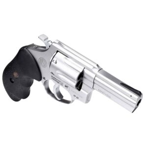 Rossi Rm64 Handgun .357 Mag 6rd Capacity 4" Barrel Silver with Black Grip