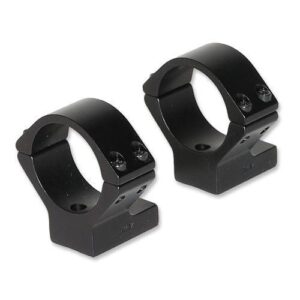 Talley Lightweight Alloy Scope Mounts - Black Anodized - 30mm - Low Knight MK 85 Tikka T3 & Tikka Master