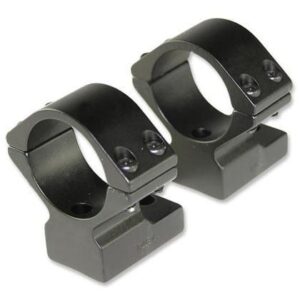 Talley Lightweight Alloy Scope Mounts - Black Anodized - 1" - Medium Knight MK 52 Tikka T3 and Tikka Master