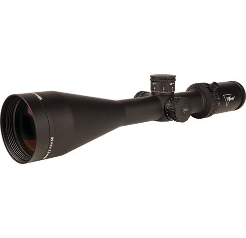 Trijicon Credo HX 2.5-10x56 (SFP) 30mm Rifle Scope w/Green MOA Precision Hunt Exposed Elev Adj w Return to Zero
