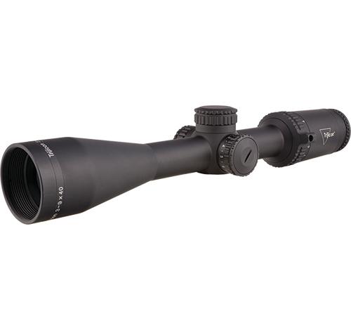 Trijicon Credo 3-9x40 (SFP) 1" Rifle Scope w/Red Standard Duplex Low Capped Adjusters