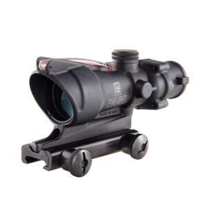 Trijicon ACOG BAC Rifle Scope with Sight 4x32mm Red Chevron .223 Matte with TA51 Mount