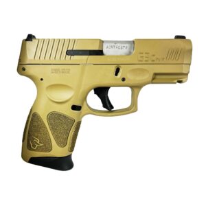 Taurus G3C Handgun 9mm Luger 12rd Magaiznes 3.2" Barrel FDE Slide/FDE Grip