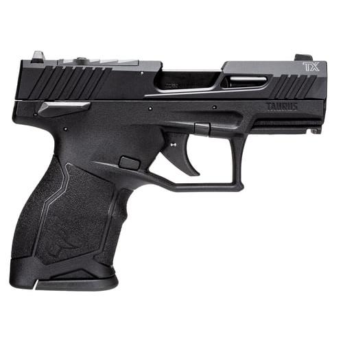 Taurus TX22 T.O.R.O. Compact Handgun .22LR 10rd Magazines(2) 3.5" Barrel Black Slide/Grip Non Threaded Barrel