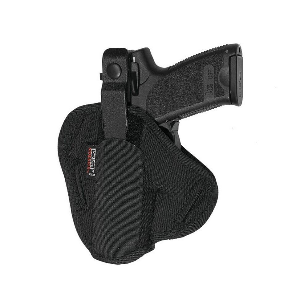 Uncle Mike's Sidekick Super Belt Slide Holsters Fits H&K USP 9mm/40/45 Black Ambi
