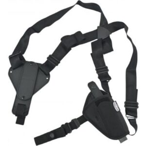 Uncle Mike's Plain Black Nylon Shoulder Holster 8715 AM#15