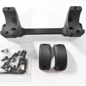 DNZ Game Reaper Browning Rifle Scope All Bar & L/R BLR Receiver Mount 30mm High - Black