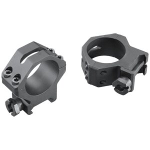 Weaver 4-Hole Tactical Picatinny Aluminum Scope Rings 30mm Medium Matte