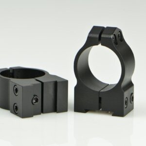 Warne Maxima Fixed (16mm Dovetail) Scope Ringmount with Grooved Receiver Fits CZ527 1" Medium Matte