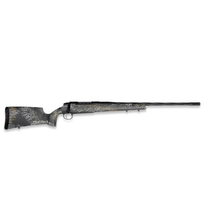 Weatherby 307 Alpine ST Rifle 7mm PRC 4rd Capacity 22'' Barrel Grey/Gold Sponge Pattern Stock