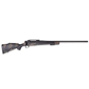 Weatherby Vanguard Black Hills Rifle .300 Win 3rd Magazine 24" 1/2x28 Threaded Barrel with 2" Muzzle Brake Black with Green and Tan