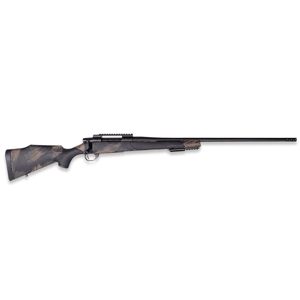 Weatherby Vanguard Black Hills Rifle .30-06 Sprg 5rd Magazine 22" 1/2x28 Threaded Barrel with 2" Muzzle Brake Black with Green and Tan