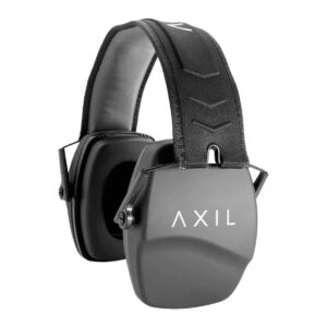 Axil TRACKR Passive Ear Muffs 25dB Black