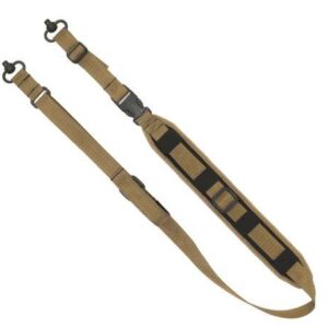 Grovtec QS 2-Point Sentinel Sling with Push Button Swivels Coyote Brown