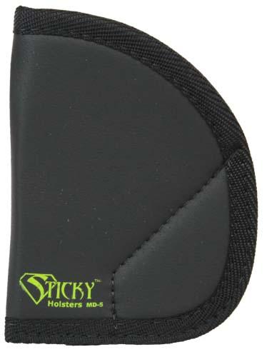 Sticky Holsters Medium Sticky Holster for S&W J Frame Revolvers Black Ambi