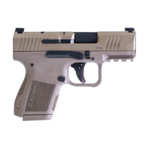Canik Mete MC9 Handgun 9mm Luger 12 and 15rd Magazines (2) 3.18" Barrel FDE