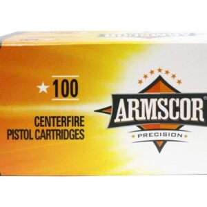 Armscor Value Pack Handgun Ammunition .22 TCM 40 gr JHP 1480 fps 100/ct