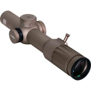 EOTECH Vudu 1-10x28 FFP Rifle Scope - SR5 Reticle MRAD with Daylight Dot TAN/FDE