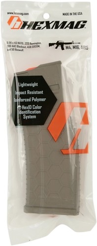 HEXMAG MAGAZINE AR-15 5.56X45 - 10RD FDE POLYMER SERIES 2 - Image 2