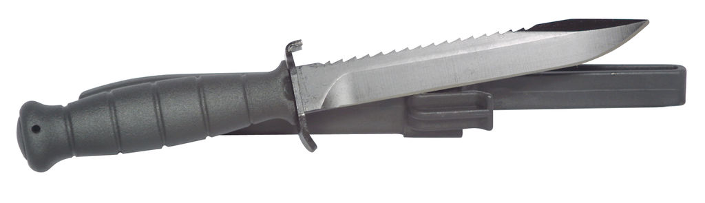 GLK FIELD KNIFE 81 BLACK W/SAW
