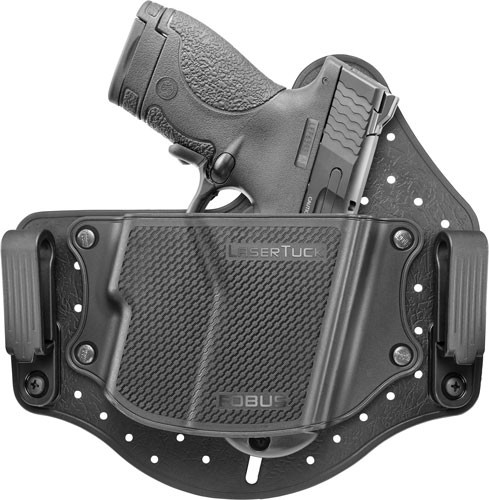 FOBUS HOLSTER UNIVERSAL IWB - SINGLE STACK S-COMPACT W/LASER - Image 2