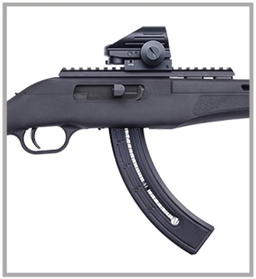 MOSSBERG BLAZE HNTG MAGAZINE - 22LR 25RD BLACK SYNTHETIC - Image 2
