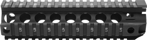 BCM RAIL PICATINNY FREE FLOAT - 8" BLACK FITS AR-15