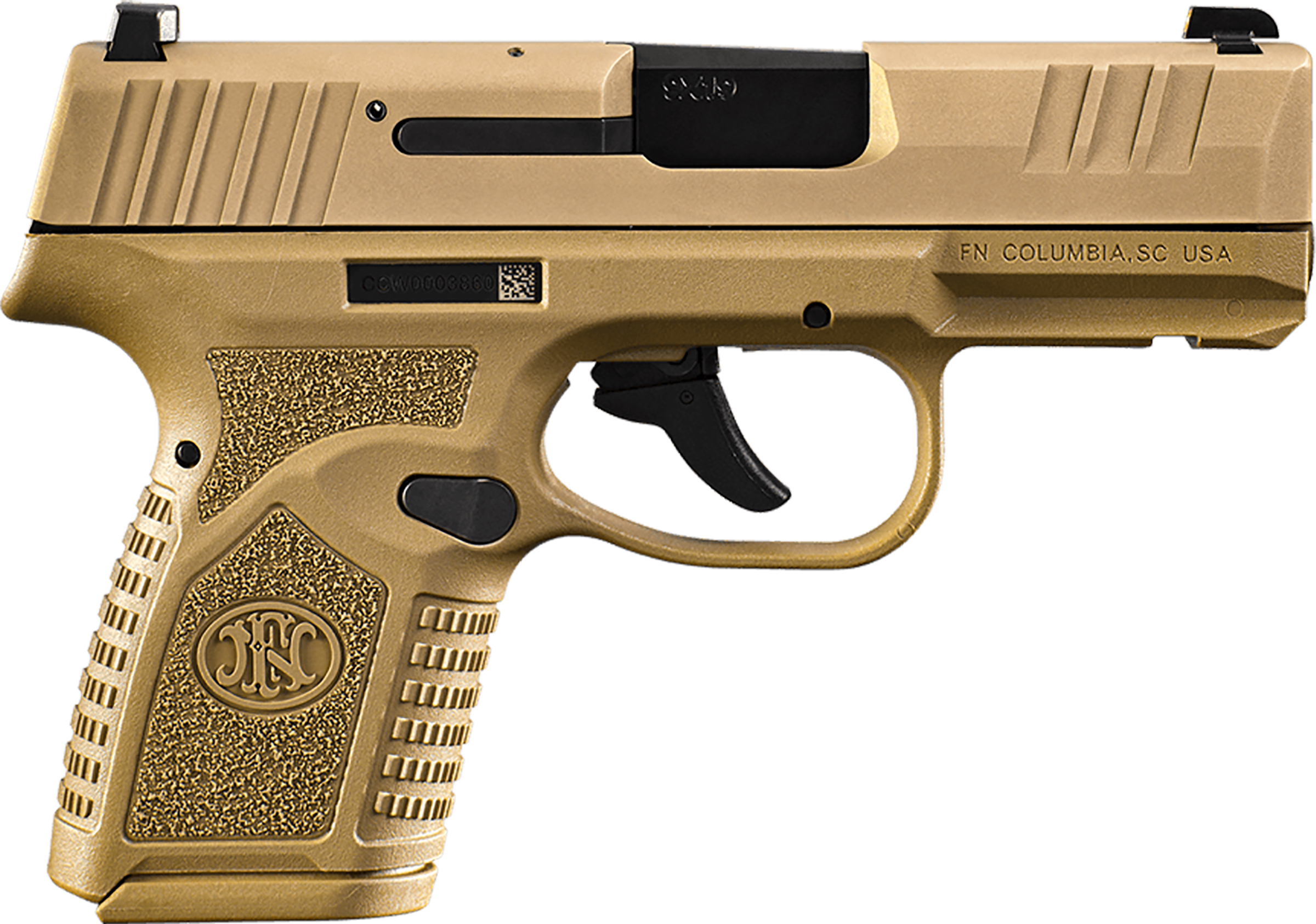 FNM REFLEX 9MM FDE 10RD