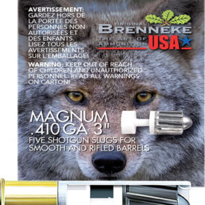 BRENNEKE USA CLASSIC MAG 410 - 3" 1/4OZ SLUG 5RD 90BX/CS