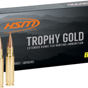 HSM TROPHY GOLD 6.5X55 MAUSER - 130GR BERGER VLD 20RD 25BX/CS